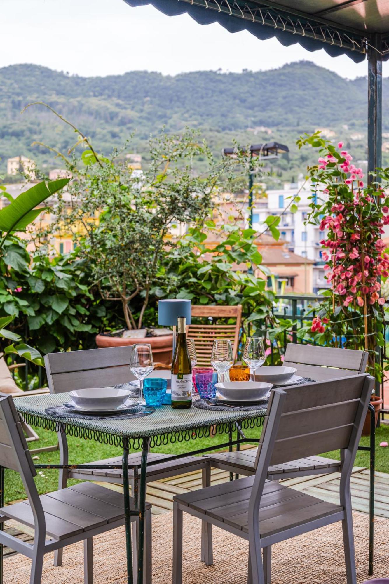 Terrazza Portofino Splendido Appartamento Con Piscina Idromassaggio - Parcheggio Gratis Santa Margherita Ligure Exteriör bild