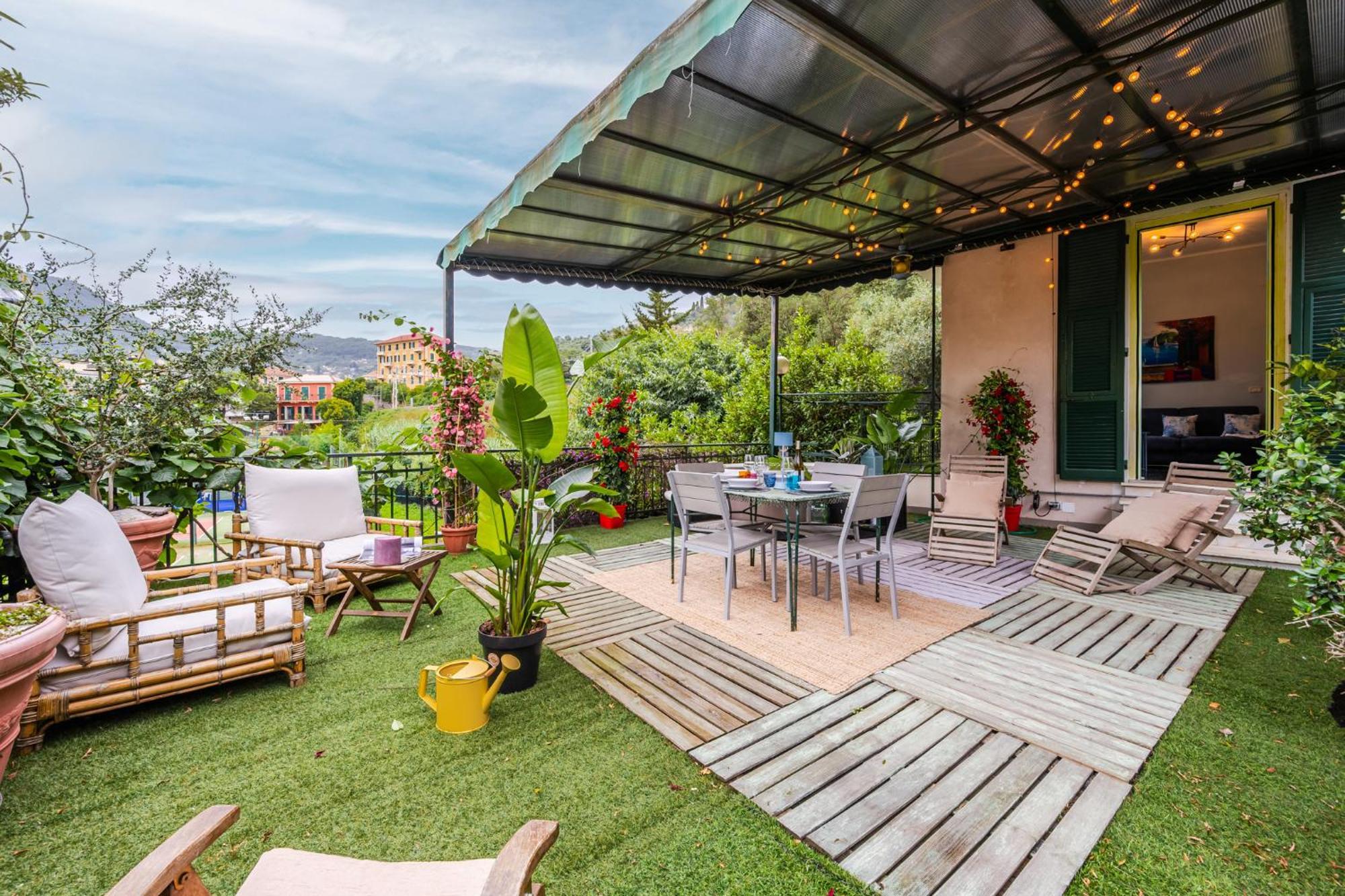 Terrazza Portofino Splendido Appartamento Con Piscina Idromassaggio - Parcheggio Gratis Santa Margherita Ligure Exteriör bild