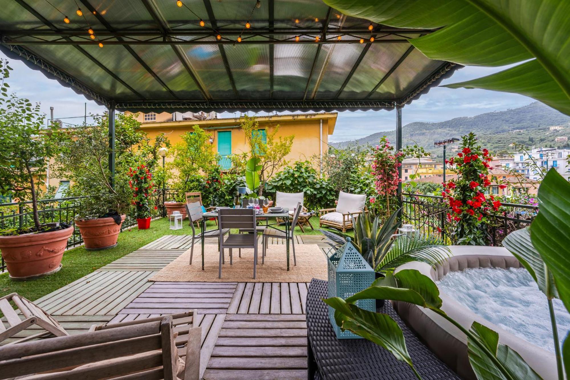 Terrazza Portofino Splendido Appartamento Con Piscina Idromassaggio - Parcheggio Gratis Santa Margherita Ligure Exteriör bild